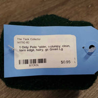 1 Only Polo *older, v.clumpy, clean, torn edge, hairy, gc
