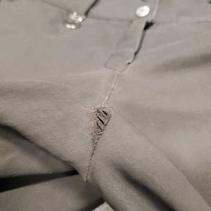 Euroseat Breeches *fair, dirt, TORN SEAT Seam, puckers, faded, older