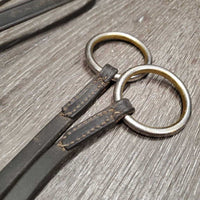 Narrow v.long Running Martingale, stopper *gc, dirty, xholes, stiff, dry, rubs
