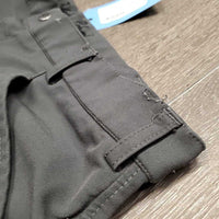 MENS Breeches *gc, older, mnr dirt?stains, hair, seams: puckered, undone stitching, snags, rubs, pills, holey ankle edges