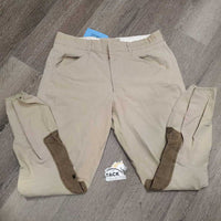 MENS Breeches *fair, stains/discolored, puckers, undone stitching, older, puckered, pills
