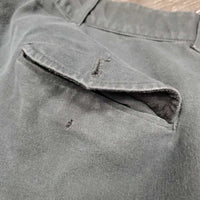 MENS Breeches *fair, older, faded, puckered, threads, missing button, rubs, pilly, discolored
