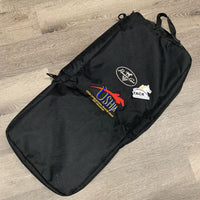 Padded Bridle Bag, "USHJA", zipper side *vgc, older, No Shoulder Strap
