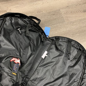 Padded Bridle Bag, "USHJA", zipper side *vgc, older, No Shoulder Strap