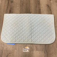Quilted Baby Pad *vgc, stained, pills, mnr hair