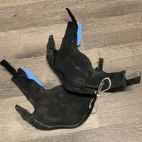 Pr Hoof Boot Gaitor Inserts ONLY *gc, dirty, frays, mnr hair, scuffs, marker
