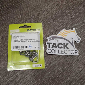 3 Electric Fence 1/2" Politape Buckles *new, sealed