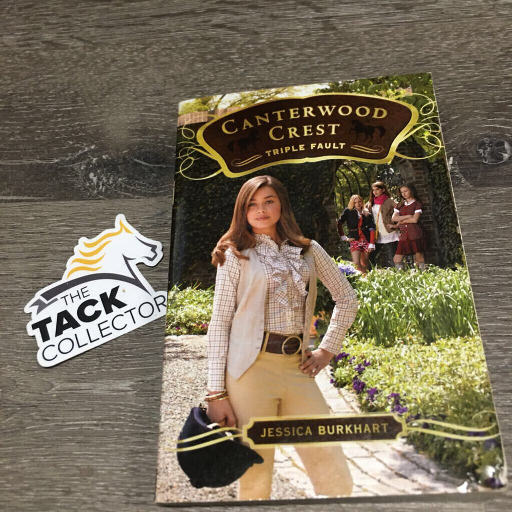 Canterwood Crest: Triple Fault by Jessica Burkhart *gc, stains, yellowed, edge scrapes