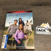 Heartland Complete Ninth Season DVD Set, 3 plastic cases *gc, mnr scratches & dust, torn case *vgc, mnr scratches
