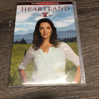 Heartland Complete Ninth Season DVD Set, 3 plastic cases *gc, mnr scratches & dust, torn case *vgc, mnr scratches