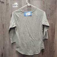 LS Cotton Shirt *vgc, curled edges
