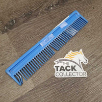 Plastic Mane Comb *fair, clean, sticker, bent teeth
