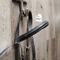 Rsd Padded Crossunder Bitless Bridle, Pr Flat Reins *gc, film, dirt, stiff, clean, dry, rubs, faded, creases
