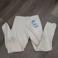 Side Zip Breeches *gc, older, stains, hairy velcro, seam puckers, shrunk?
