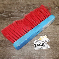 Broom Head ONLY, long bristles *gc, for screw in handle *NO handle*, mnr frays, clean, rubs

