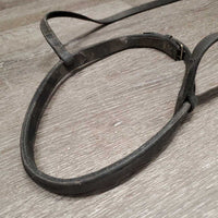 Rsd Narrow Noseband *older, dirty, sticky, xholes, missing keeper, rubs
