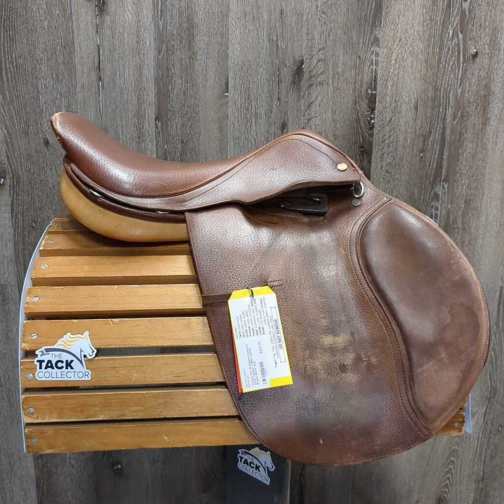 16.5 M *4.25 Crosby Prix de Nations Close Contact, 2 Billet Guards, Foam Panels, Med Front Blocks, Flaps: 14.5