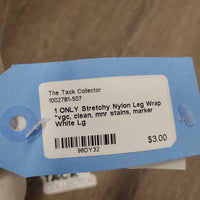1 ONLY Stretchy Nylon Leg Wrap *vgc, clean, mnr stains, marker
