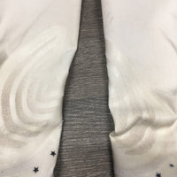 Euroseat Breeches *fair, pills, dingy, knees: stains, rubs & pilly, mnr hair, stained seat & legs
