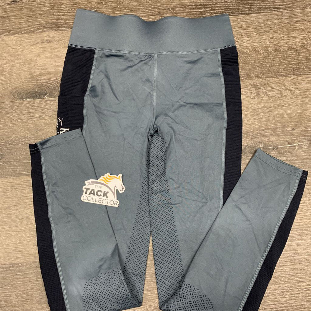 Pull On Full Sticky Seat Riding Tight Breeches, thigh pocket *like new