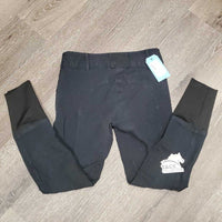 Euroseat Breeches *gc, faded, lint, older, seam puckers, curled inner seams, rubs, creases