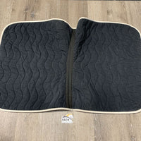 Quilt Dressage Saddle Pad *gc, dirt, stained, hair, dingy
