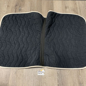 Quilt Dressage Saddle Pad *gc, dirt, stained, hair, dingy