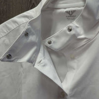 LS Show Shirt, attached snap collar *new, tags
