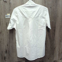 LS Show Shirt, attached snap collar *new, tags
