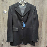 Dressage Show Jacket *gc, older, linty, pilly, mnr stainy, hair
