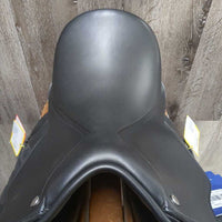 17.5 adj Med/Black gullet in Premier Equine Synthetic Dressage Saddle, Navy PEI Saddle Cover, Gullet Gauge, Red-Wide Gullet, Guide, tags, Lg Exterior Blocks, Front & Rear Gusset Panels, Synthetic Wool Flocked, Flaps: 15.5"L x 10"W S # DR 1792 311 17.5
