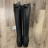 Pr Field Boots, Zips, Fleece Bags, black air forms *like new, mnr dents, forms: deflated, dirty
