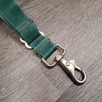 Adjustable Hvy Nylon Tail Strap, 2x snaps *gc, clean, faded, scraped edges, dents, stains, rubs
