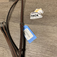 Rsd Running Martingale, stopper *gc, older, stiff, dry, twist, bent, disintegrating rubber, xholes