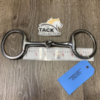Med Eggbutt Snaffle Bit *gc, mnr dirt, stains, scuffs, residue, scratches
