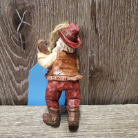 Cowboy Santa Ornament *gc
