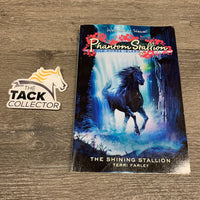 Phantom Stallion - Wild Horse Island: #2 The Shining Stallion by Terri Farley *gc, mnr yellowed pages, bent corners, rubs, residue