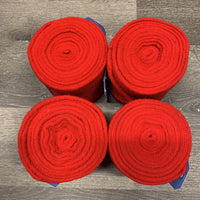 4 Thick Polos *vgc, clean, mnr stains, clumpy & hairy
