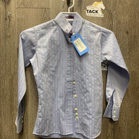 CHILD LS Show Shirt *vgc, older, NO Collars, seam puckers
