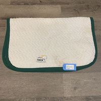 Quilt Baby Saddle Pad "Equi Products" *gc, clean, older, stains, puckered, mnr dingy
