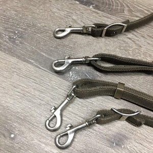 Nylon Grazing Reins, Crown Piece *vgc, mnr dirt/stains? & rubs