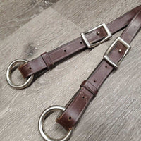 Adjustable Running Martingale Attachment, snap *gc, dirty, twisted, scraped edges, dry, stiff

