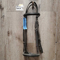 Rsd Thick Bridle *gc, dirty, faded, v.stiff, v.tight keepers
