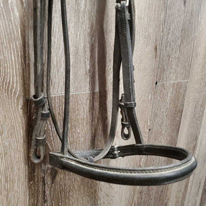 Rsd Thick Bridle *gc, dirty, faded, v.stiff, v.tight keepers