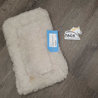 Fleece Surcingle Pad *gc, stained, hair, shavings, clumpy
