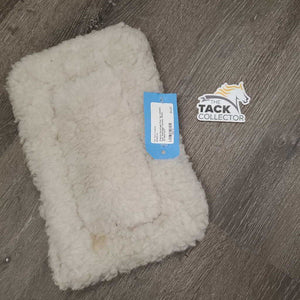 Fleece Surcingle Pad *gc, stained, hair, shavings, clumpy