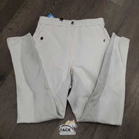 Full Seat Breeches *vgc, mnr seat & leg stains, older?
