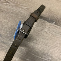 Thick Leather Flash Strap Only *older, xholes, faded, rubs, residue/film
