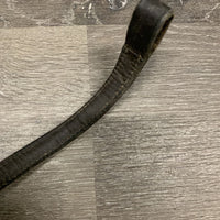 Narrow Rsd Leather Browband *gc, mnr dirt, crinkles, older, twist
