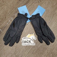 JUNIORS Pr Synthetic & Mesh Gloves *vgc, mnr dirt
